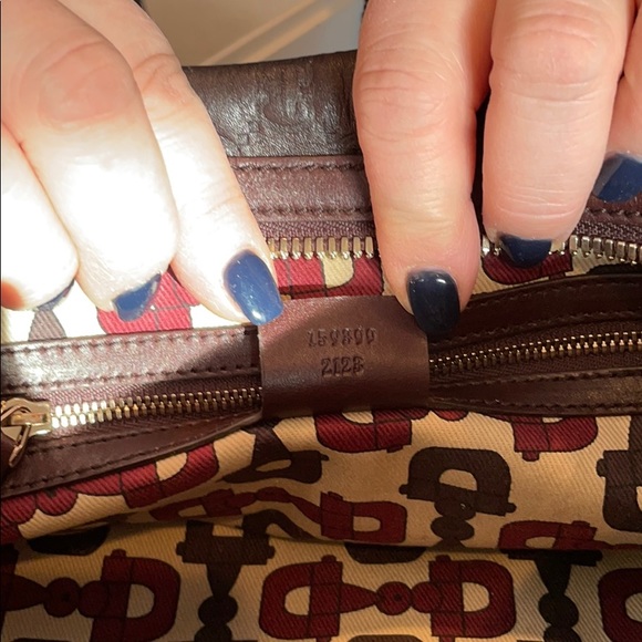 Vintage Authentic Gucci horse-bit wave handbag - Picture 6 of 6